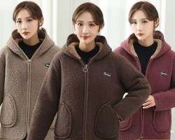 加厚羊羔毛外套